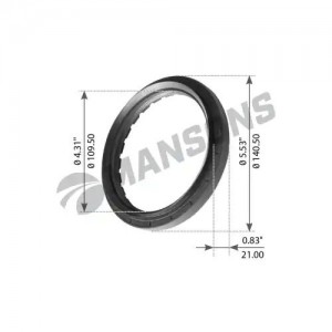 сальник передней ступицы! d109.5x140x21mm\ VOLVO F10/12 900.028 MANSONS