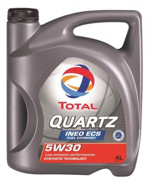 Масло моторное синтетическое Total Quartz INEO ECS 5W-30 4л 151510 (213685) 151510 TOTAL
