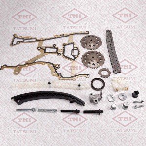 OPEL CORSA C (2000-2006) ЦЕПЬ + НАТЯЖИТЕЛЬ + 3 УСПОКОИТЕЛЯ + 3 ЗВЕЗДЫ + ПРОКЛАДК TFS1010 TATSUMI