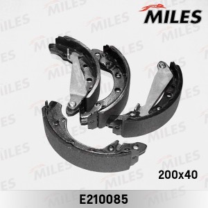 Колодки тормозные барабанные  AUDI 100/80 76-91/VW PASSAT 75-88 (TRW GS8092) E21 E210085 MILES