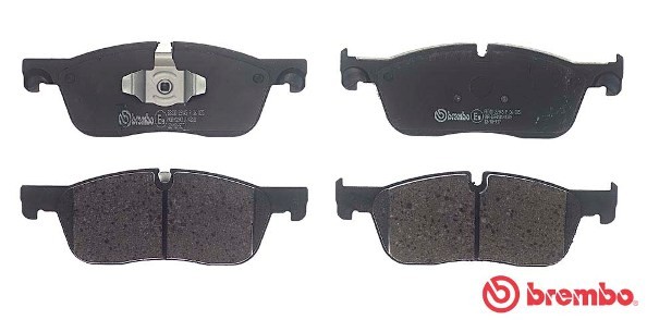 Колодки тормозные RANGE ROVER Velar JAGUAR XE,XF передние (4шт.) BREMBO P36035 BREMBO