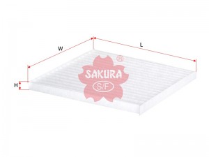 Фильтр салона NISSAN TEANA/PATHFINDER CA18370 CA18370 SAKURA