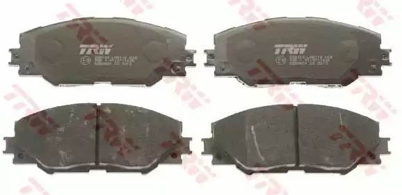Колодки тормозные TOYOTA Auris (07-),Rav 4 (09-,13-) передние (4шт.) TRW GDB3424 TRW