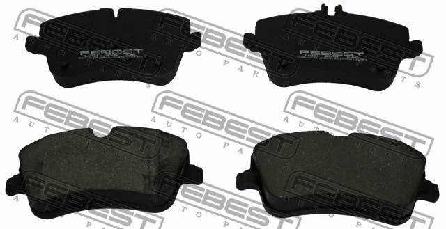 Колодки тормозные передние 1601203F FEBEST