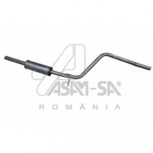 Глушитель RENAULT Logan (04-) средняя часть ASAM 01346 ASAM