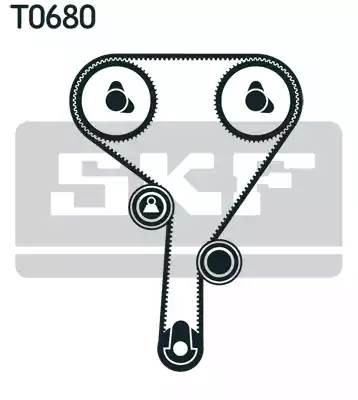 Комплект ГРМ CHEVROLET Aveo (11-) (1.6),Cruze (1.8) OPEL (04-) (1.6/1.8/1.6 T) S VKMA-05260 SKF