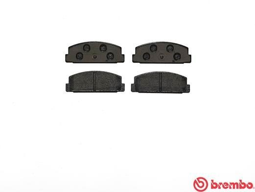 P49036 FDB1721=179 30 !колодки дисковые з.\ Mazda 323/626 1.4-2.0TD 98-04/6 1.8- P49036 BREMBO