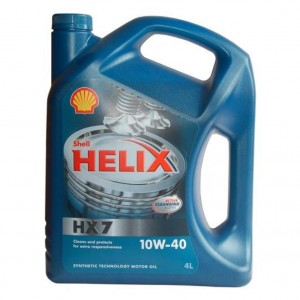Масло моторное полусинтетическое Helix HX7 10W-40 4л 550022248(550070333T124) 550022248 SHELL