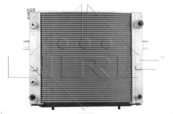 Радиатор двигателя (Al) DAEWOO Cielo 1.5 95- 52053 52053 NRF