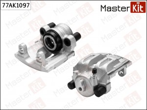 Суппорт тормозной зад.  прав. BMW (E81, E82 E87) 2006 - 2013, X1 (E84) 2009 - 20 77AK1097 MASTER KIT