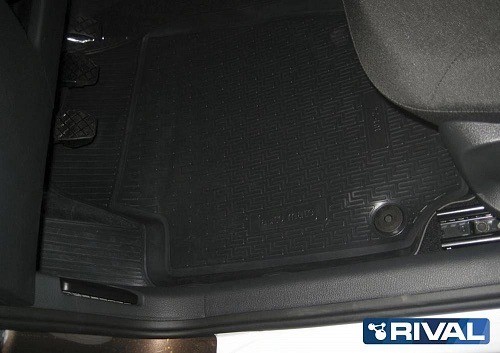 коврики салона! полиуретан 5 шт.\ VW Polo V 10-20 15804003 RIVAL