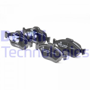 LP1469 колодки дисковые п.\ Ford Fiesta 1.3-1.6/1.4TDCi/1.8Di 00> LP1469 DELPHI