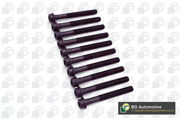 к-кт болтов ГБЦ! 10шт.\ MB 1.8-2.2 16V M111 96> BK5390 BG AUTOMOTIVE