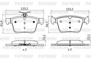 Колодки тормозные VW Golf (17-),Passat (15-) AUDI A3 (17-) SKODA Superb (15-) за PBP1308 PATRON