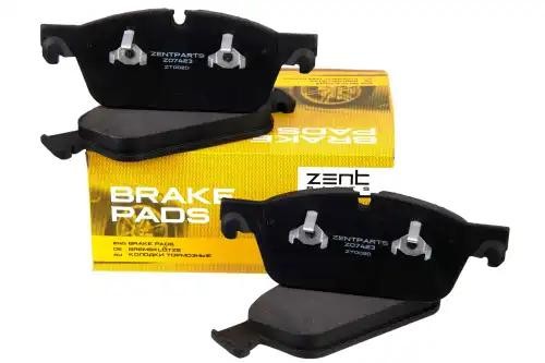 колодки дисковые передние! MB GL X166 3.0-4.5/2.2CDI 12> Z07423 ZENTPARTS