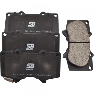 Колодки тормозные передние (TOYOTA LAND CRUISER 120, PRADO 150, MITSUBISHI PAJER BP21482 SB NAGAMOCHI
