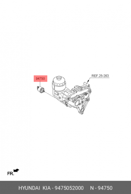 Датчик давления масла HYUNDAI HD65,78,120,БОГДАН дв.D4GA,D6GA OE 9475052000 HYUNDAI KIA