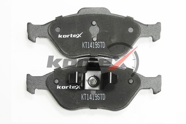 Колодки торм. FORD FIESTAFUSIONMAZDA 2 перед.к-т KT1419STD KT1419STD KORTEX