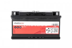 АКБ METACO 90АЧ 870А 353х175х190 (R) ETN0 L590P METACO