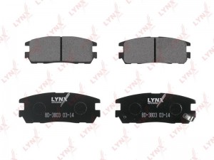 Колодки тормозные дисковые задние BD-3803 LYNXAUTO