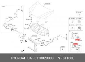 HYUNDAI SANTA FE (CM) (2005>) 811802B000 HYUNDAI KIA