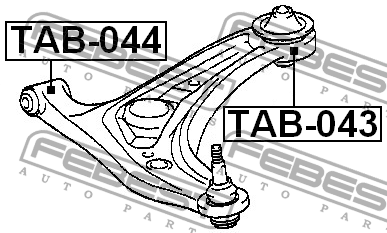 Сайлентблок TAB-043 TAB-043 FEBEST