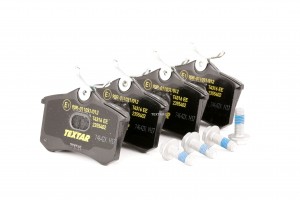 Колодки тормозные VW AUDI SEAT SKODA задние (4шт.) TEXTAR 2355402 TEXTAR