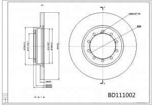 Диск тормозной задний FORD TRANSIT 06- (TRW DF6711) K011317 K011317 MILES
