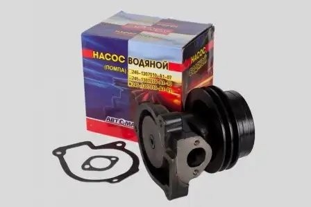 Насос вод ЗИЛ-Бычок (2-х руч,шир ручья 10) /Д-245.12С, Д-245.9Е2/ /Автомагнат/ 2 2451307010A101 AVTOMAGNAT
