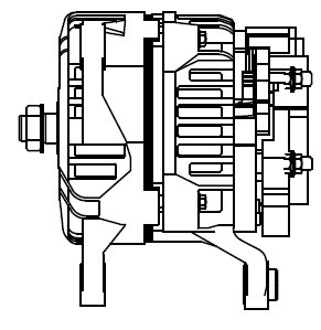 Генератор для а м Iveco Daily (06-) 3.0HDi 110A (LG 1688) LG 1688 START VOLT