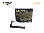 Фильтр салонный ВАЗ Largus, RENAULT Logan, Duster, Sandero Z_7701062227 ZOMMER