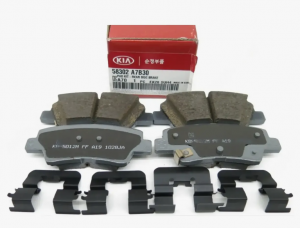 Колодки тормозные KIA Cerato (12-) задние (4шт.) OE 58302A7B30 HYUNDAI KIA