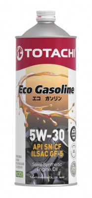 TOTACHI Eco Gasoline 5W30 (1L) масло моторн.! синт.\API SN/CF, ILSAC GF-5, Ford  10801 TOTACHI