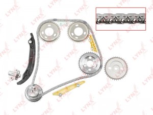 к-кт цепи ГРМ! неразъемная однорядная 132 зв.\ Ford Transit 2.2/2.4 TDCI 06> TK-0094 LYNXAUTO
