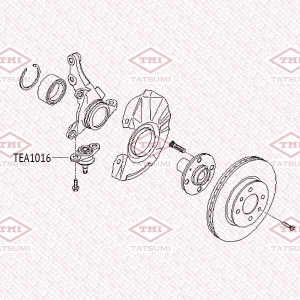 KIA RIO 2005>/HYUNDAI VERNA/ACCENT 2005> TEA1016 TATSUMI