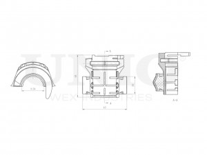 Втулка переднего стабилизатора RMP-10018 UNIO