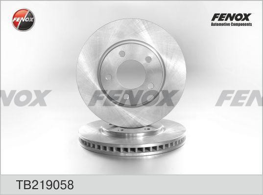 Диск тормозной Chrysler Voyager 00-07, Dodge Caravan 00-07  2шт TB219058 FENOX