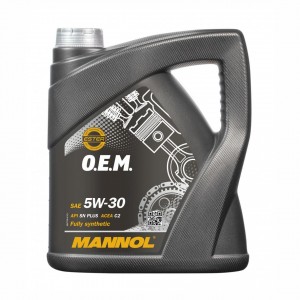 Масло моторное MANNOL 7709 O.E.M 5W-30 SM/CF A5/B5 синтетическое 4 л (Toyota, Le MN7709-4 MANNOL