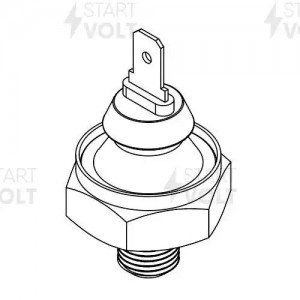 Датчик авар. давл. масла для а/м VAG A6 (94-)/100 (90-) 2.6i/2.8i (VS-OE 1814) VSOE1814 START VOLT