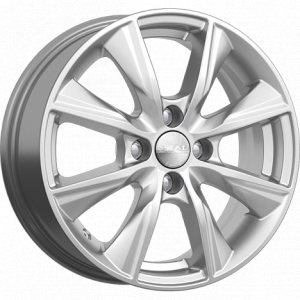Скад Порту 15.0 / 6.0J PCD 4x100.00 ET 35.00 ЦО 67.10 Литой / Насыщенный серебри 3450108 SKAD