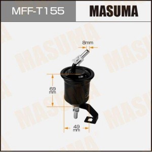 фильтр топливный!\ Lexus GX460, Toyota FJ Cruiser/Fortuner MFF-T155 MASUMA