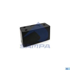 Отбойник резиновый (250х105х133) 091210 SAMPA