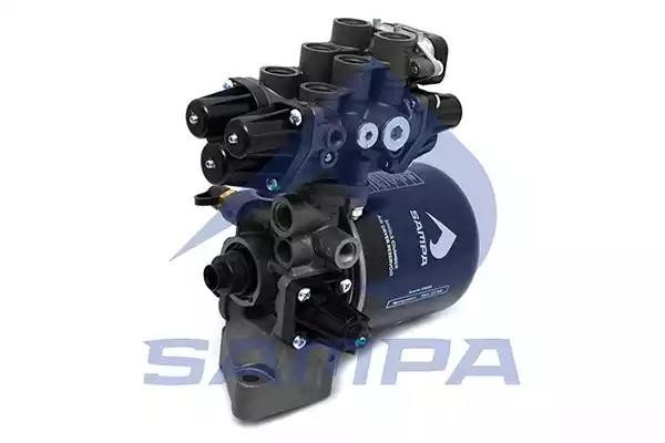 Блок подготовки воздуха DAF & FAUN & MB & SCANIA  Cut-out pressure: 12 Bar, 24V, 094067 SAMPA