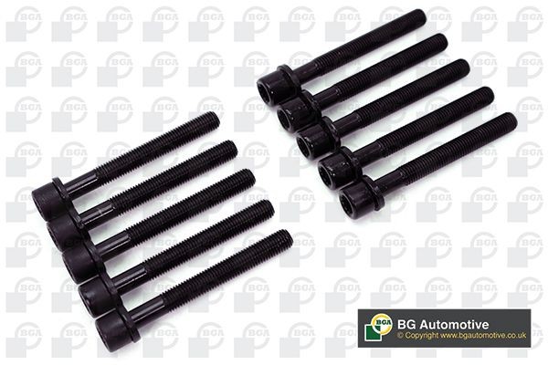 к-кт болтов ГБЦ! 10шт.\ Audi 100/80/A4/A6 1.6/1.8/2.0 76> BK6396 BG AUTOMOTIVE