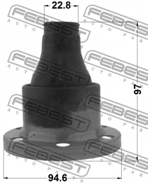 Пыльник кардана MERCEDES BENZ ML-CLASS 164 2004-2011 1615-164SA 1615-164SA FEBEST