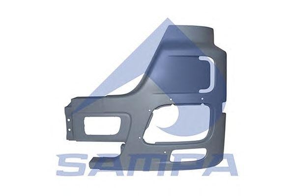 Бампер 1810 0370 SAMPA