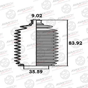 Пыльник рулевой системы Avantech BS0401 AVANTECH