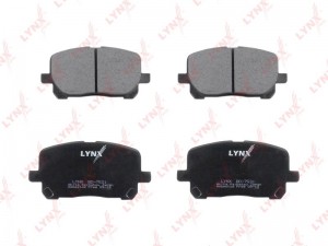 Колодки тормозные TOYOTA Avensis (01-09),Matrix (01-04) передние (4шт.) LYNX BD-7531 LYNXAUTO