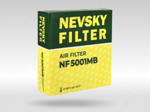 Элемент фильтрующий ВАЗ-2108-2115,2123i воздушный NEVSKY FILTER NF5001MB NEVSKY FILTER