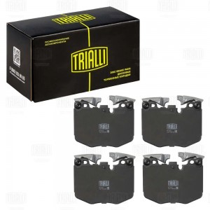 Колодки торм. BMW 5 (G30) (16-)/7 (G11) (15-) диск. перед. 126x95 (PF 4217) PF4217 TRIALLI